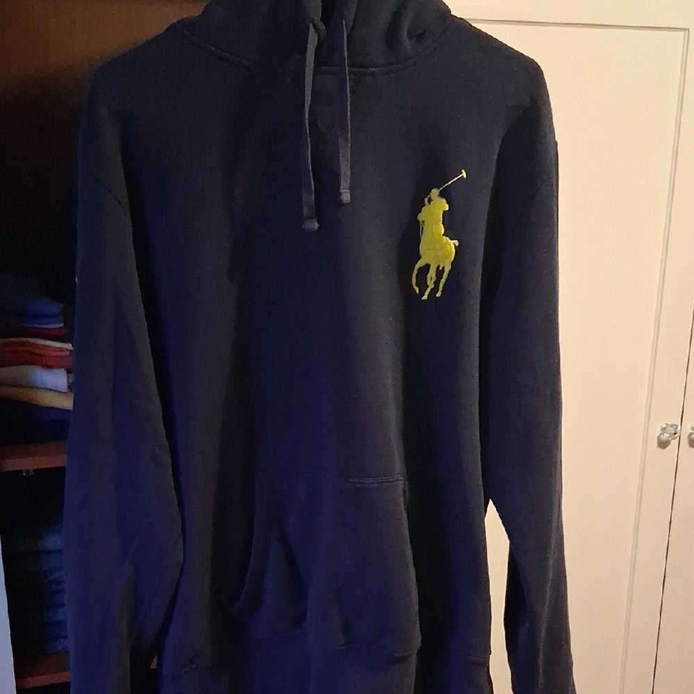 Polo by Ralph Lauren Men's Navy Hoodie